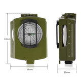 Outdoor Waterproof Compass Digital Luminous Compass