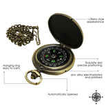 Retro Pocket Watch Compass Zinc Alloy Retro Style Elegant Appearance Compass