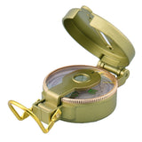 Authentic Compass Metal Tape Ruler Set Magnifier Lanyard Camping Supplies Compass
