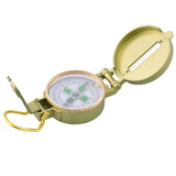Authentic Compass Metal Tape Ruler Set Magnifier Lanyard Camping Supplies Compass