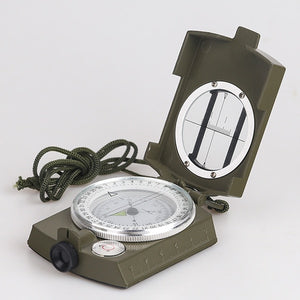 Military Lensatic Compass Geological Hiking Camping Handheld Compass